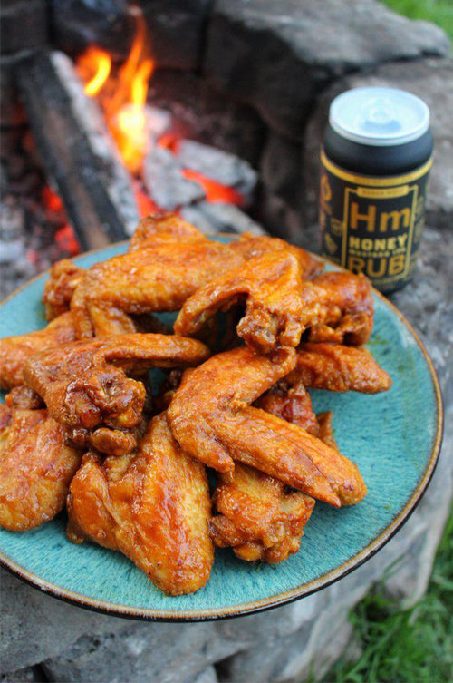 Honey Mustard IPA Fried Chicken Wings