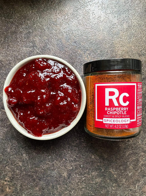 Spiceology Raspberry Chipotle Cranberry Sauce