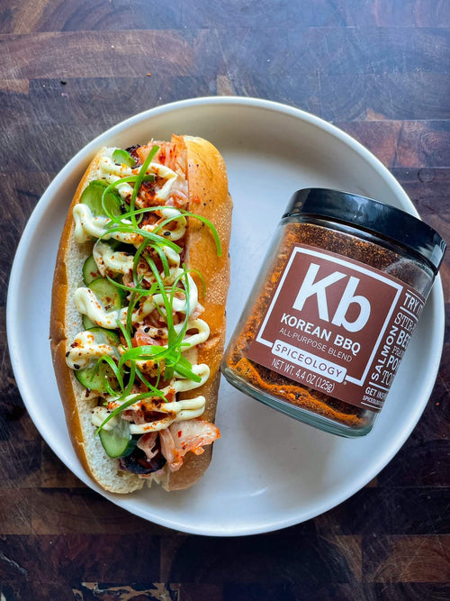 Korean BBQ Hot Dog