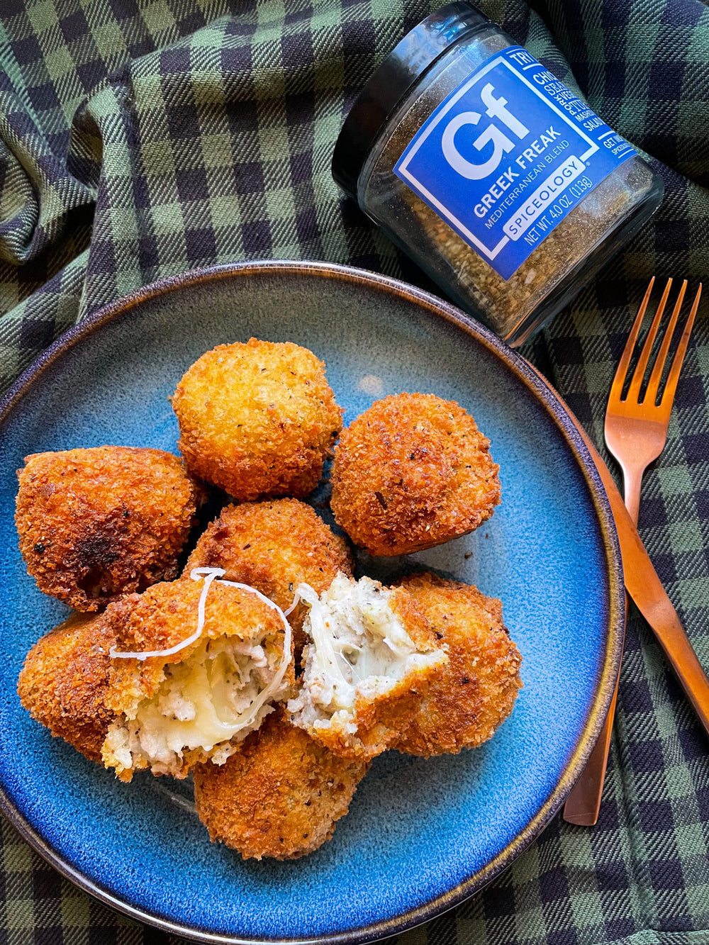 Greek Freak Potato and Turkey Croquettes