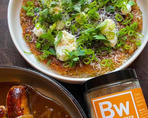 Crispy Brown Butter Parmesan Potato Rösti Recipe