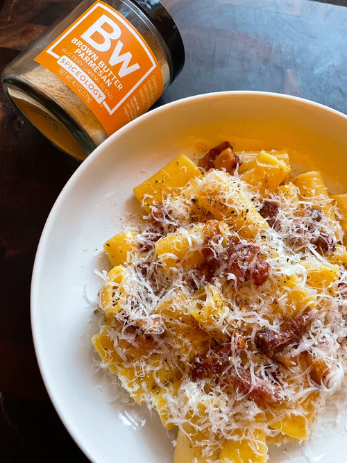 Brown Butter Parmesan Carbonara recipe