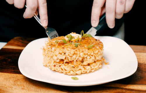 Kimchi Grilled Cheese with Sesame Butter