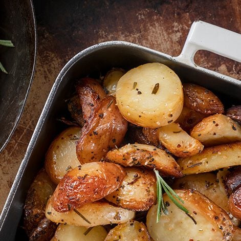 One Pan Lemon Dijon Potatoes