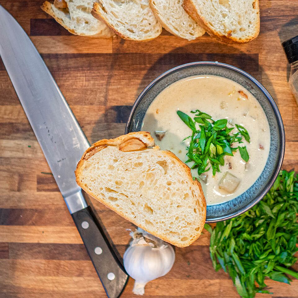 Poblano Corn Chowder