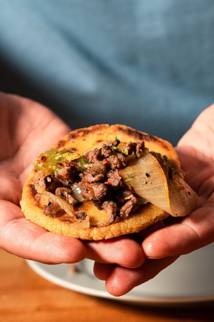 Short Rib Asada and Gorditas