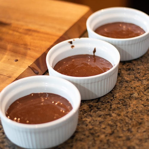 Smores Chocolate Mousse Cups