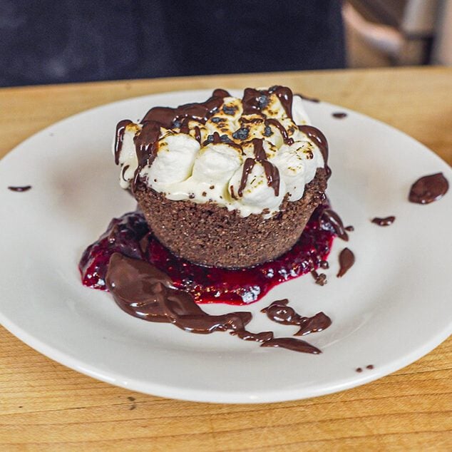 Smores Ice Cream Cup