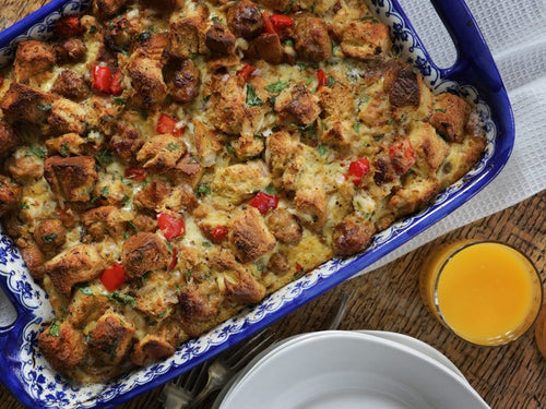 Overnight breakfast casserole