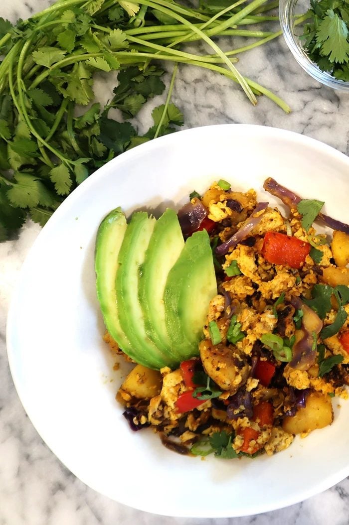 Vegan Breakfast Scramble