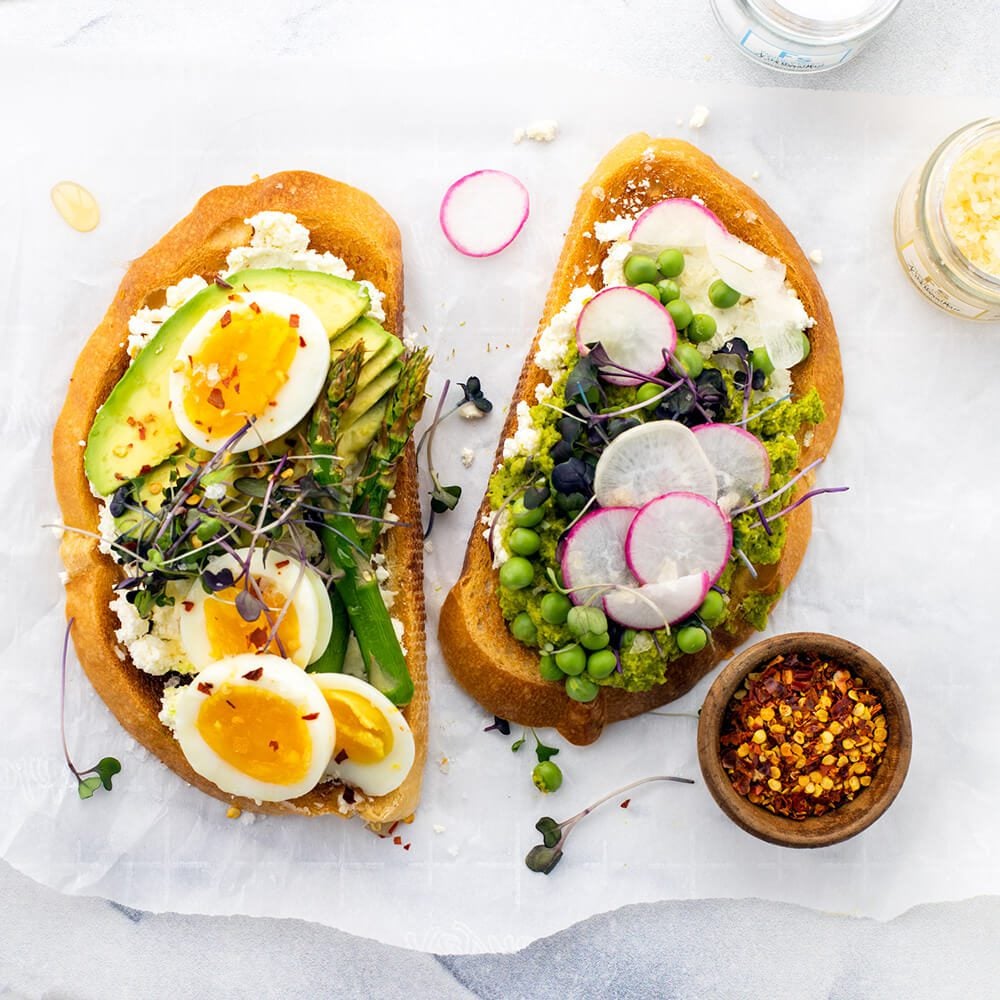 Spring Avocado Toast