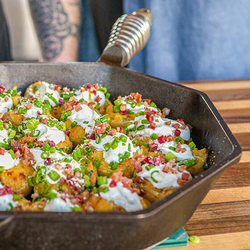 Twice Baked Potato Poppers