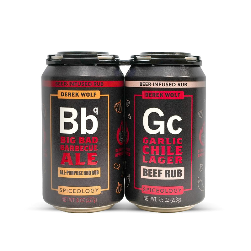 Derek Wolf | 4 Pack Beer Rub Sampler