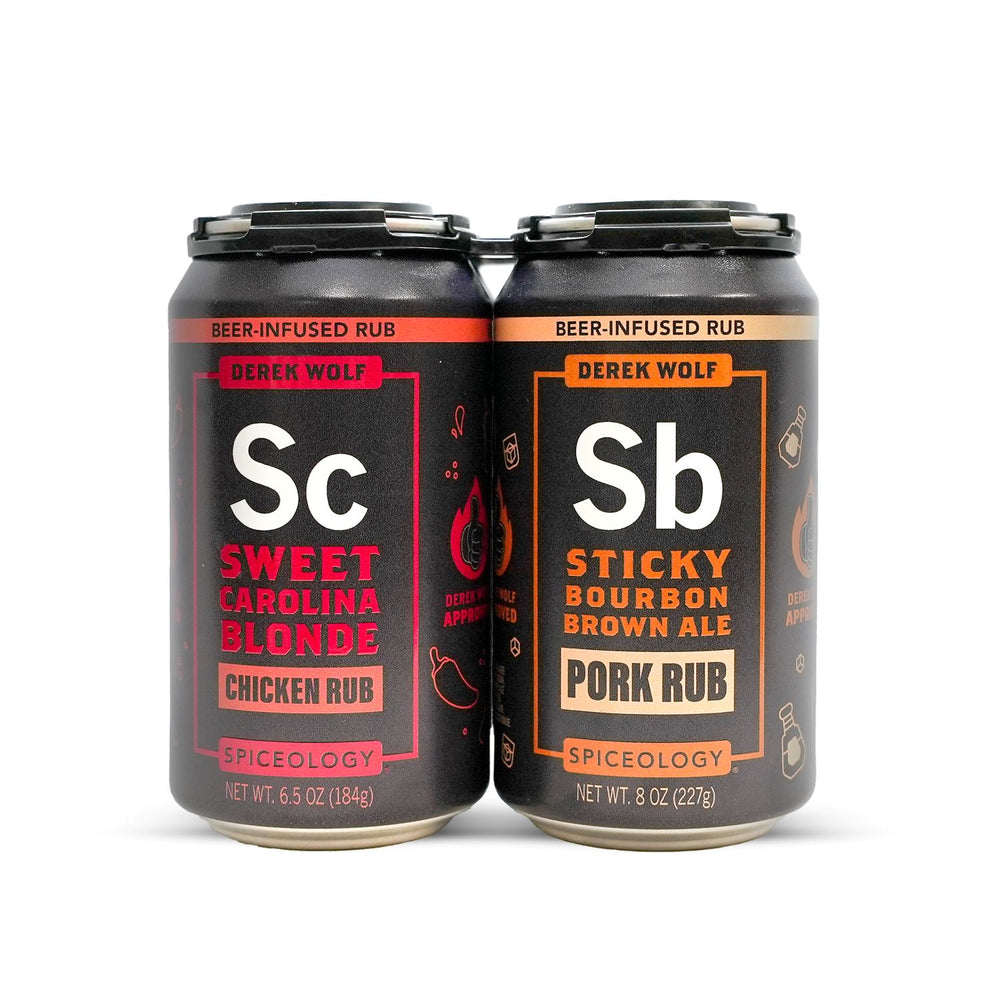 Derek Wolf | 4 Pack Beer Rub Sampler