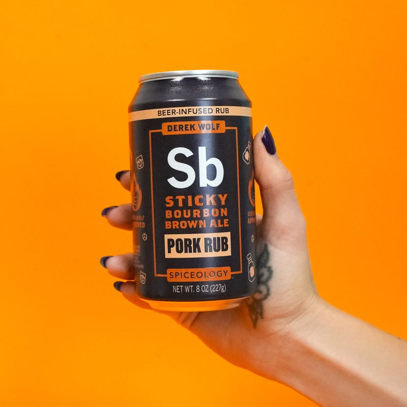 Derek Wolf | Sticky Bourbon Brown Ale Seasoning