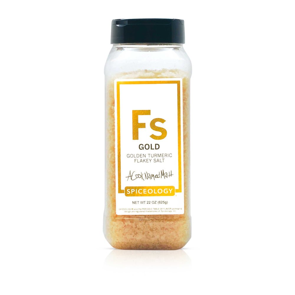 A Cook Named Matt | Golden Turmeric Flakey Salt