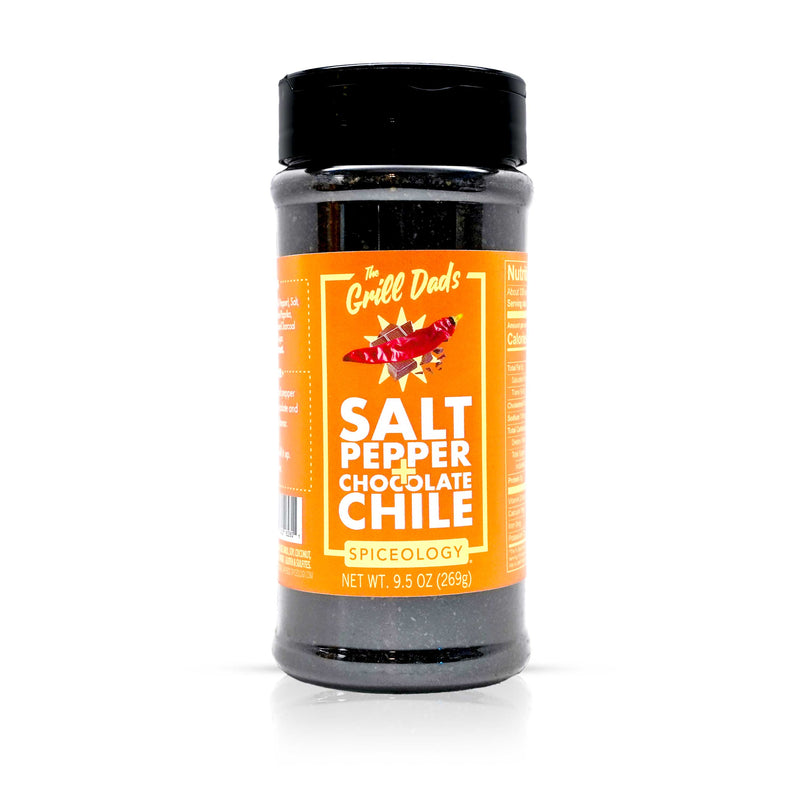 Grill Dads | Salt Pepper + Chocolate Chile