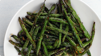 Blistered Green Beans
