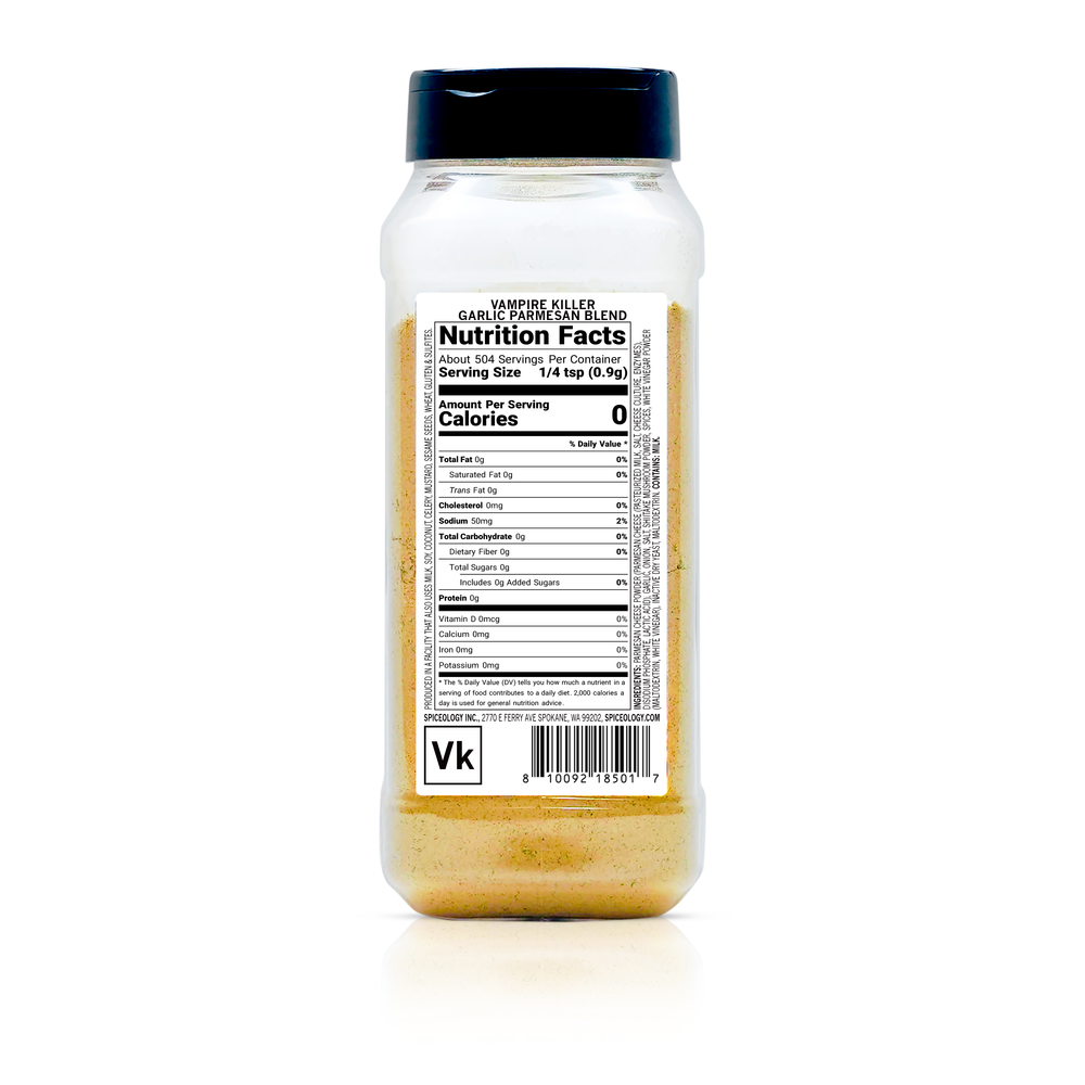 Vampire Killer Garlic Parmesan Seasoning