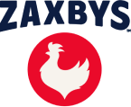 Zaxby's logo with a chicken silhouette on a white background