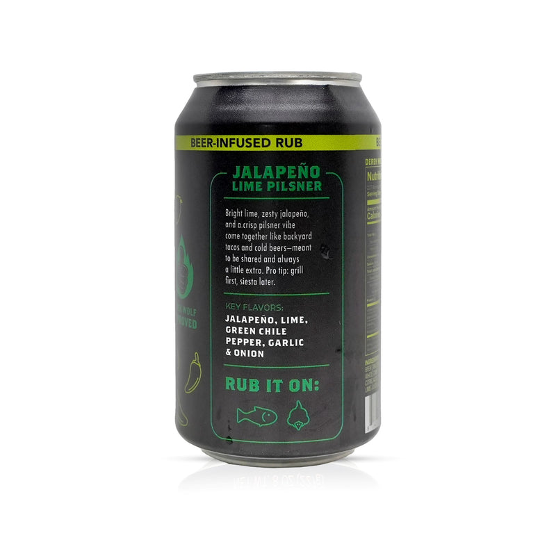Derek Wolf | Jalapeno Lime Pilsner Rub