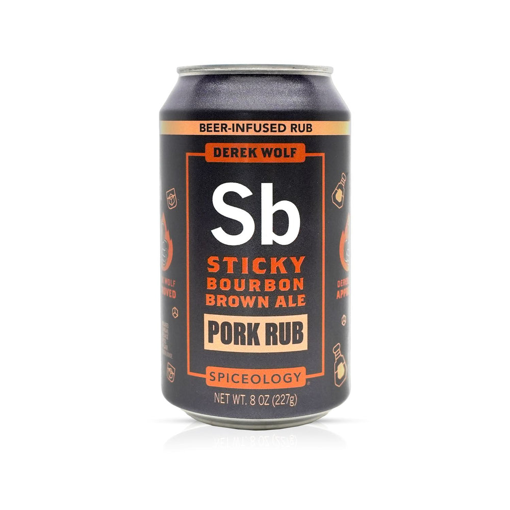Derek Wolf | Sticky Bourbon Brown Ale Seasoning