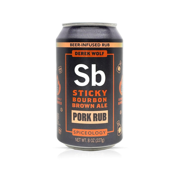 Buy Derek Wolf's Sticky Bourbon Brown Ale Rub | Spiceology