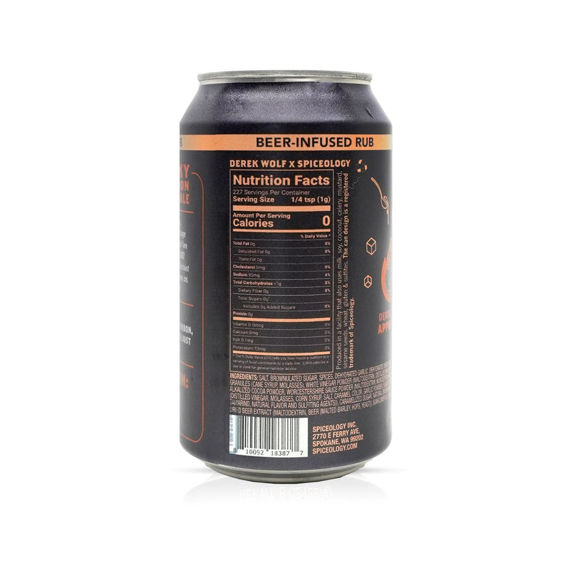 Derek Wolf | Sticky Bourbon Brown Ale Seasoning