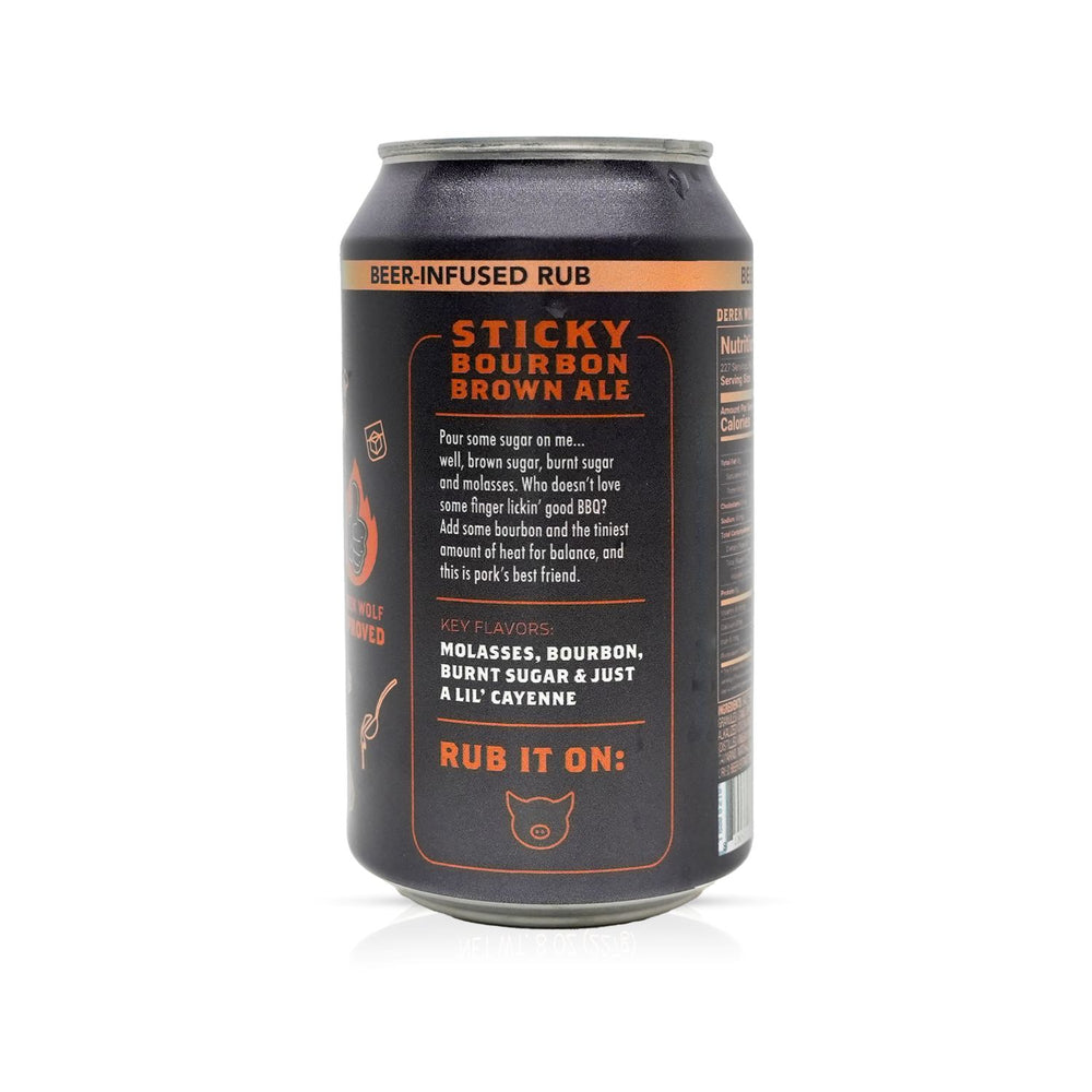 Derek Wolf | Sticky Bourbon Brown Ale Seasoning