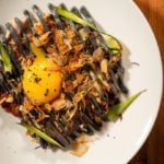 Acookanamedmatt Japanese pancaked Asparagus Okonomiyaki
