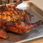 SasquatchBBQ mother plucker smoked chicken on sheet pan