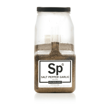 Salt Pepper Garlic in large container