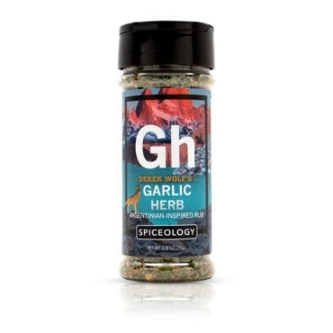 Derek Wolf South American Garlic Herb BBQ Seasoning in 4oz jar