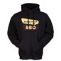 Sasquatch BBQ black hoodie sweatshirt