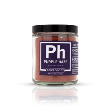 Purple Haze vegetable seasoning blend 5.5oz glass jar