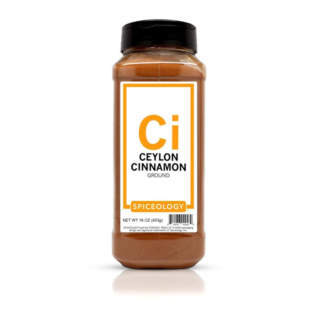Cinnamon Ceylon, Ground in 16oz container