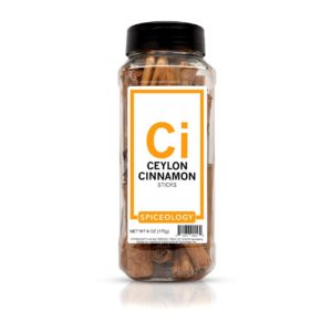 Cinnamon Sticks, Ceylon in 6oz container