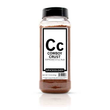 Cowboy Crust Espresso Chile Rub in large container
