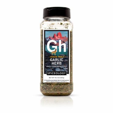 Derek Wolf Garlic Herb Rub for Argentinian cuisine in large container