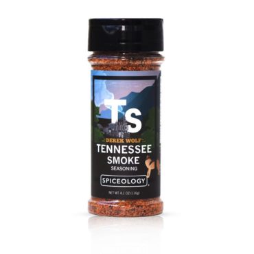 Derek Wolf Tennessee Smoke BBQ Rub in 4.1oz container