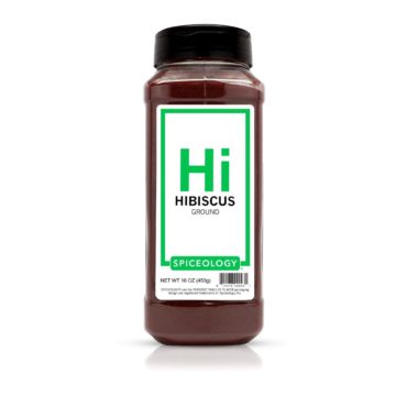 Hibiscus Flower, Ground in 16oz container