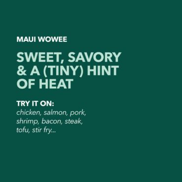 Maui Wowee teriyaki seasoning flavor profile