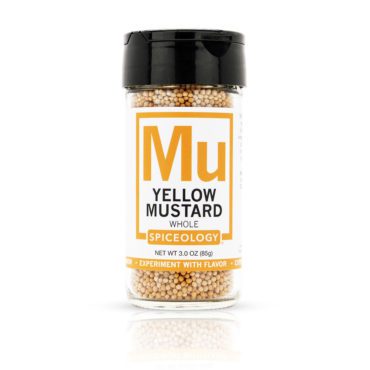 Mustard Seed, Yellow in 3oz Glass Jar