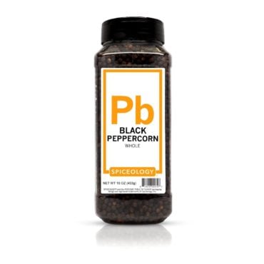 Black Peppercorns in 16oz container