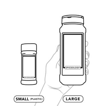 Large and small container