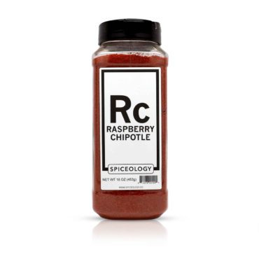 Raspberry Chipotle Sweet and Spicy seasoning in large container