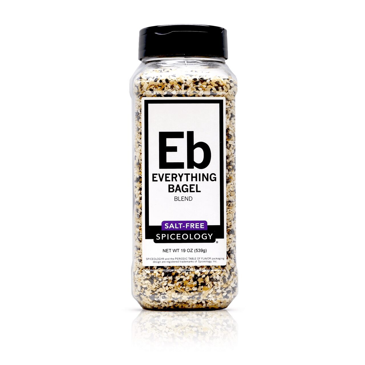 Everything Bagel Salt Free Seasoning Premium Spice Blend with Sesame Seeds  Onion Garlic and Poppy Seed Bulk Shaker Gluten Free Keto and Paleo 24 Oz  (Container Style Might Vary) 