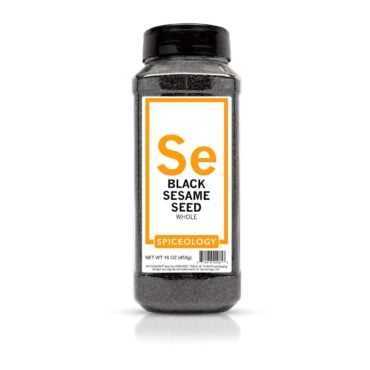 Sesame Seed, Black in 16oz container