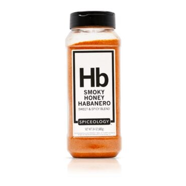Smoky Honey Habanero Sweet and Spicy Rub in large container