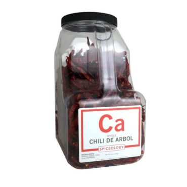 Chile de Arbol in 16oz container